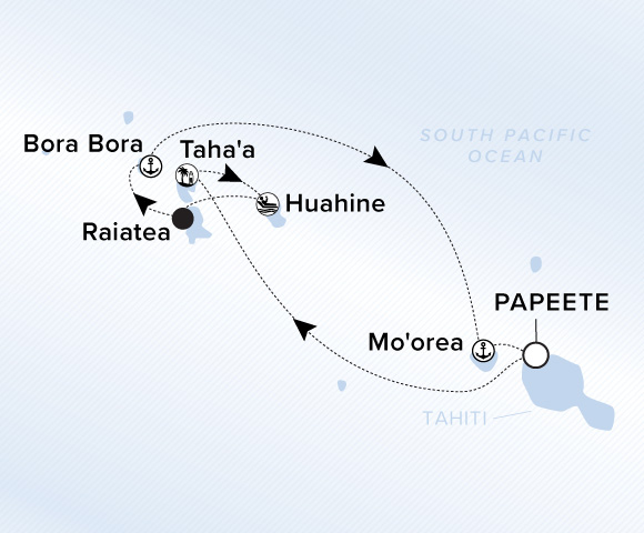 Mapa do itinerário