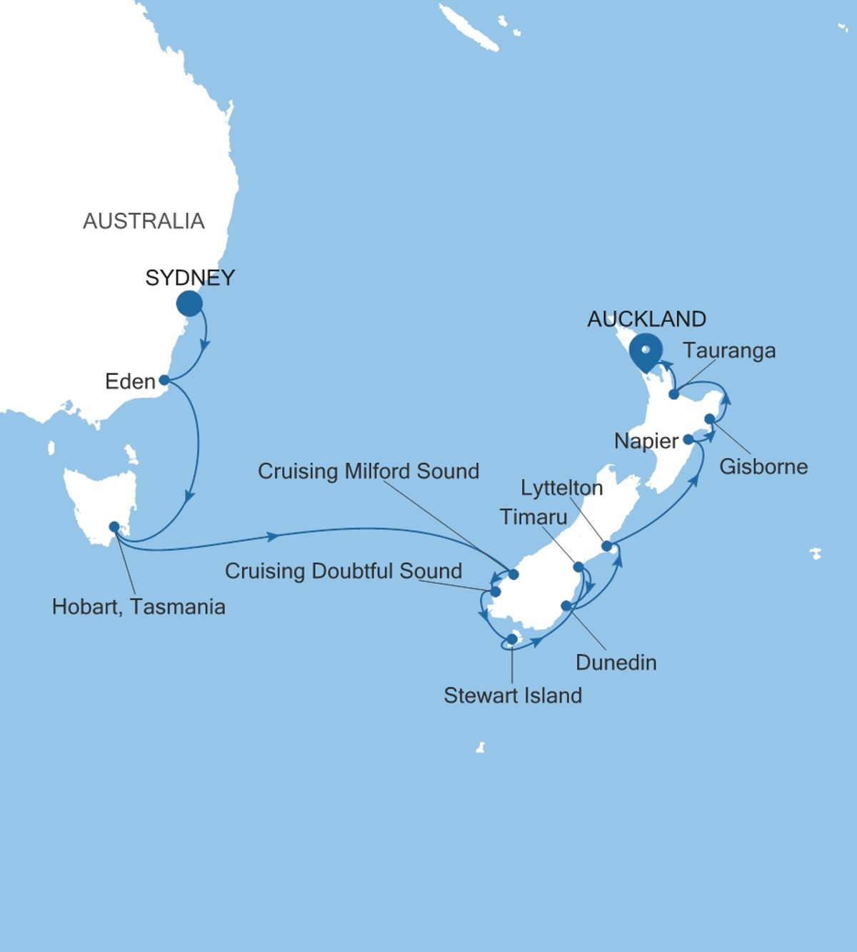 Mapa do itinerário
