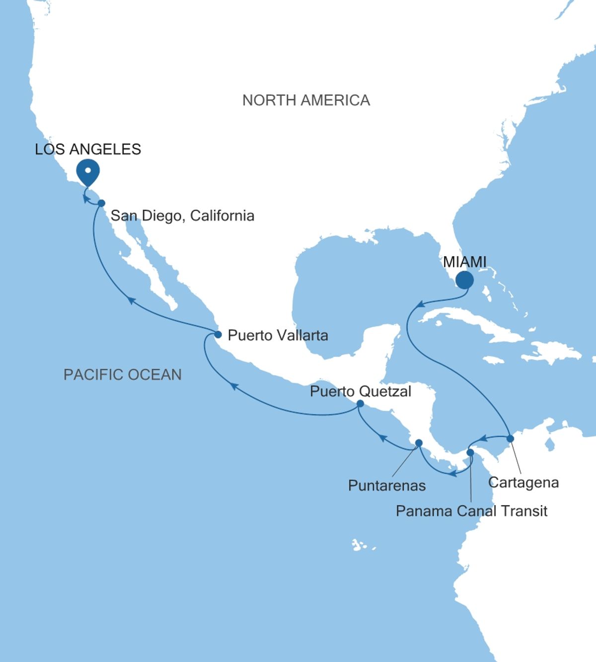 Mapa do itinerário