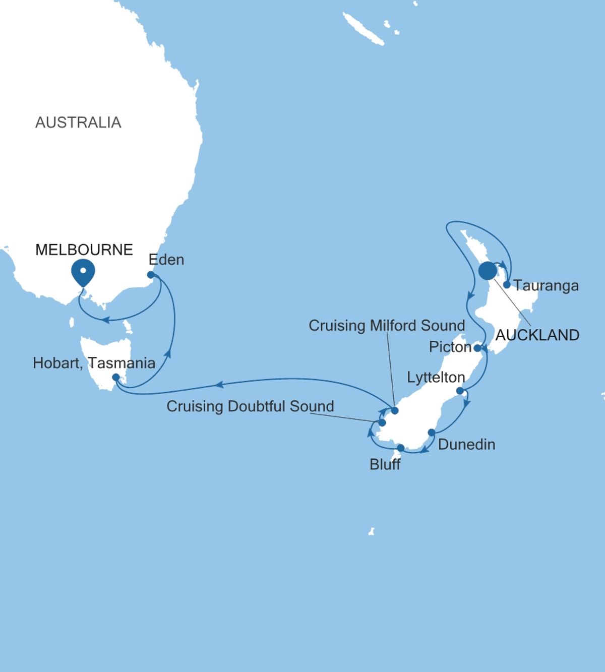 Mapa do itinerário