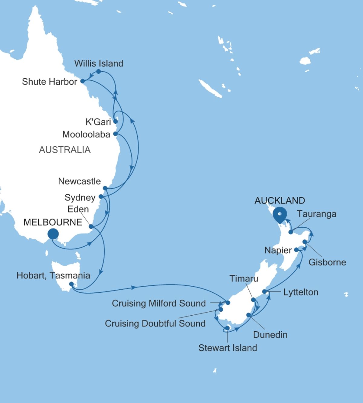 Mapa do itinerário