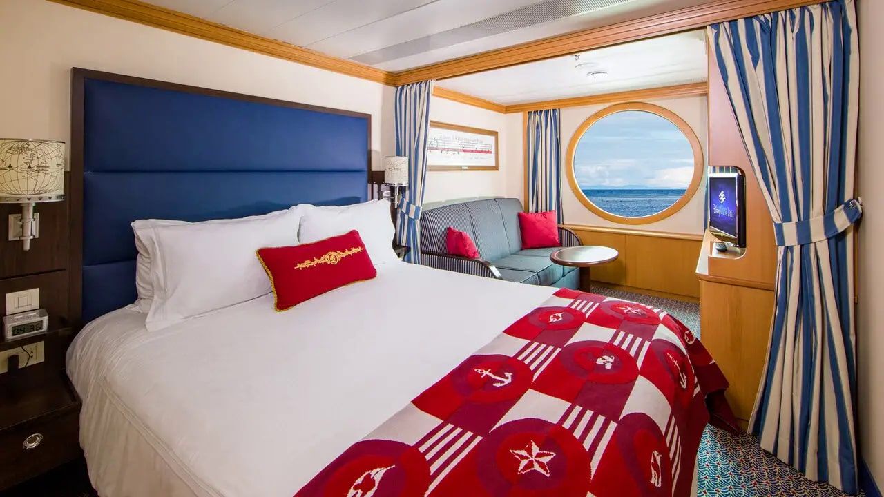 Cabine Deluxe com Vista para o Mar - Escotilha