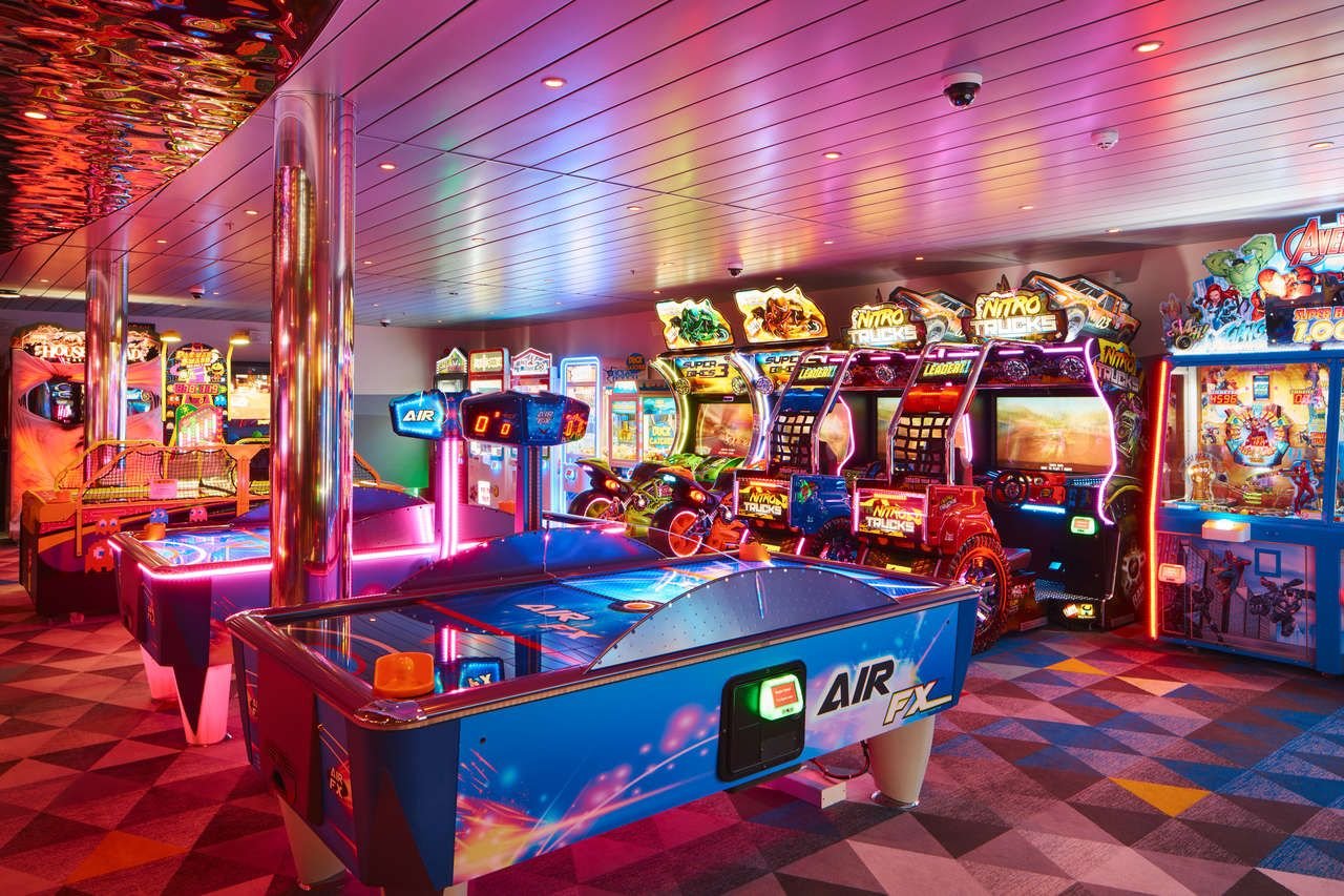 Sala de jogos Arcade